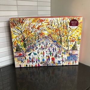 Galison Fall in Central Park 1000 piece puzzle